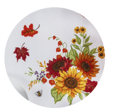 Harvest Sunflower Braided Placemat