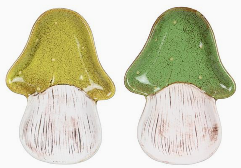 Ceramic Mushroom Trinket Dish