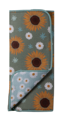 Sunflower Craze Drying Mat