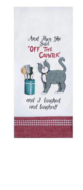 Pet Off the Counter Tea Towel