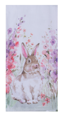 Blooming Bunnies Bunny Dual Purpose Towel