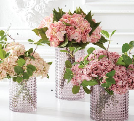 White Real Touch Hydrangea Bundle