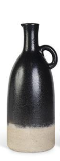 Black Ceramic Pitcher - 6 Styles