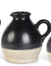 Black Ceramic Pitcher - 6 Styles