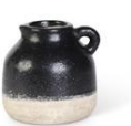 Black Ceramic Pitcher - 6 Styles
