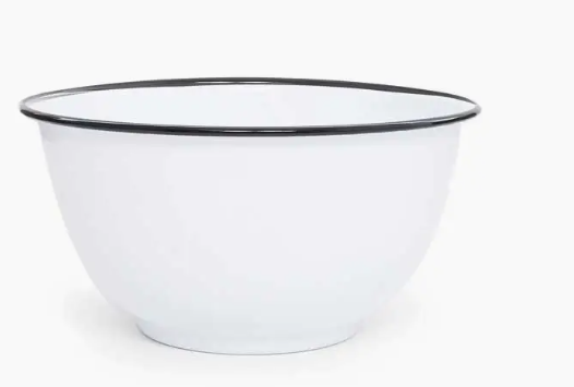 Bowl - 5 Quart Large Bowl - Splatter & Vintage