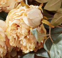 Real Touch Burgundy Peony