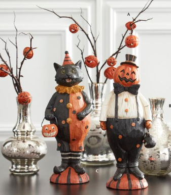 Orange Jack O Lantern Pumpkin Stem - 36"