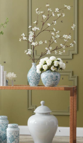White Magnolia Blossom Spray