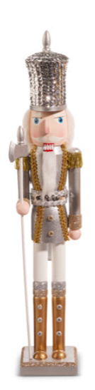 Glittered Metals Nutcracker