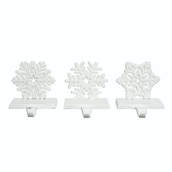 Iron Snowflake Stocking Holder
