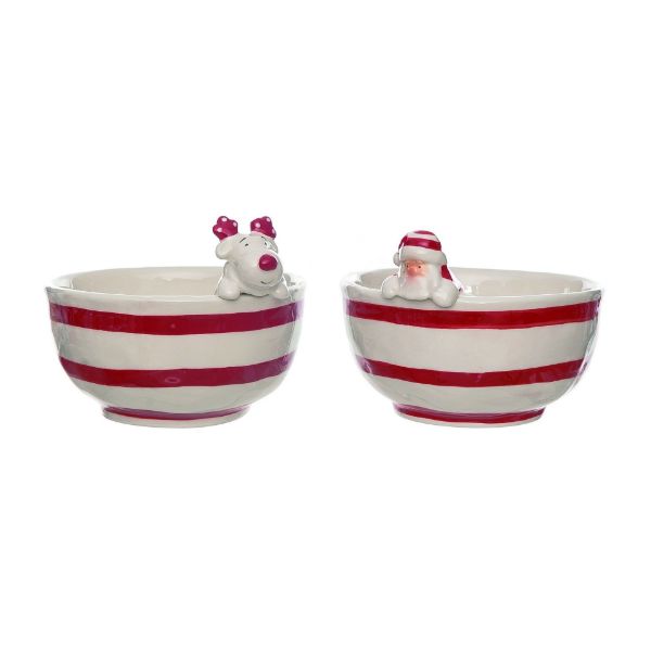 Sweet Santa Serving Bowl - 2 Styles