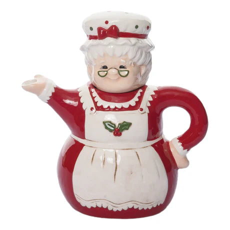 Mrs. Claus Teapot
