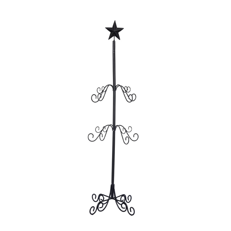 Iron Star Standing Stocking Holder