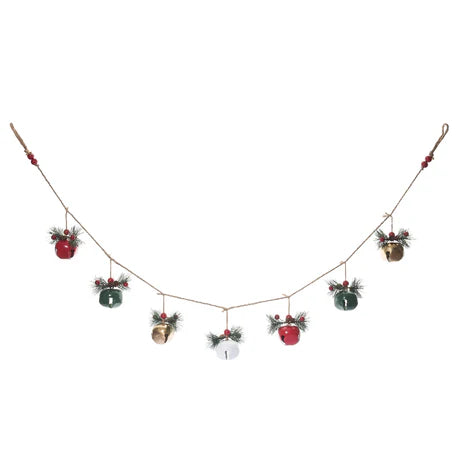 Jingle Bell Decorative Garland