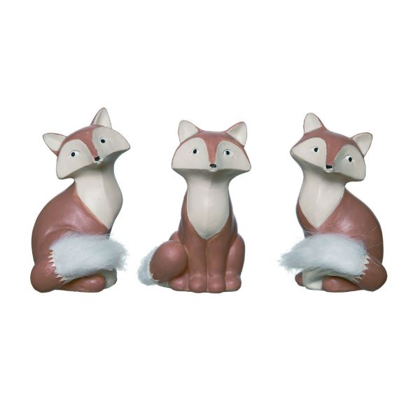 Sweet Fox Figurines - 3 Styles