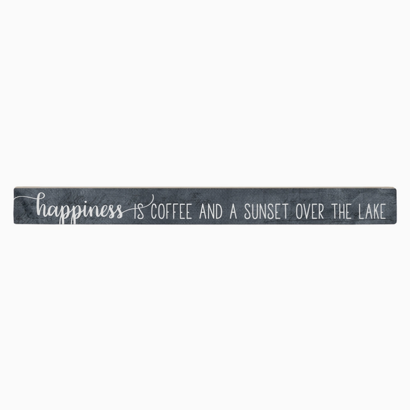 Sunset Over the Lake - Talking Sticks