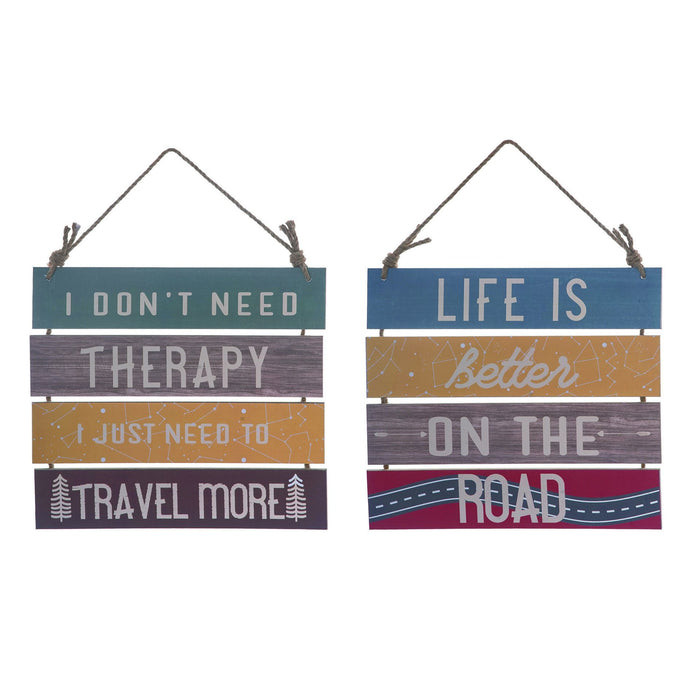 Travel Hanging Wall Sign