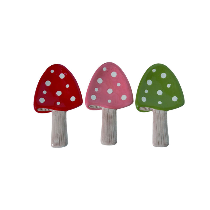 Sculpted Mushroom Spoon Rest - 3 Colors