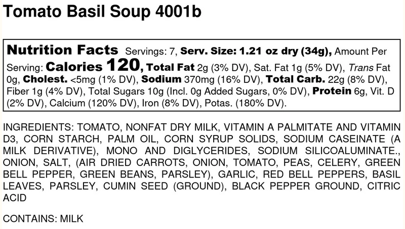 Tomato Basil Soup