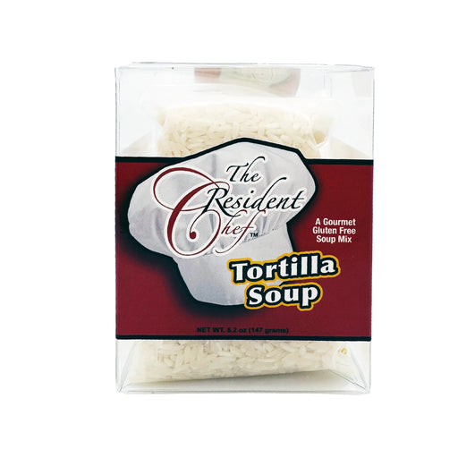 Package of The Resident Chef Tortilla Soup Mix on a white background