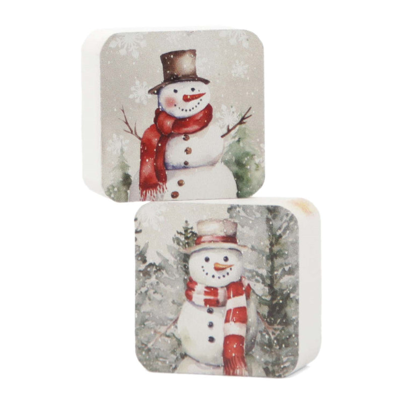 Mini Snowman Blocks