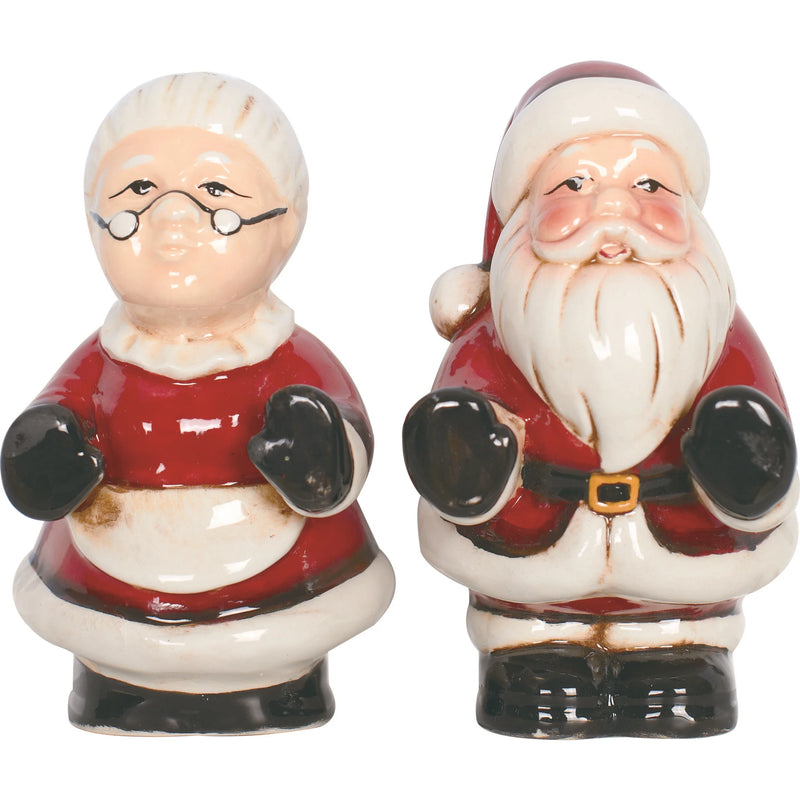 Couple Claus Salt and Pepper Set