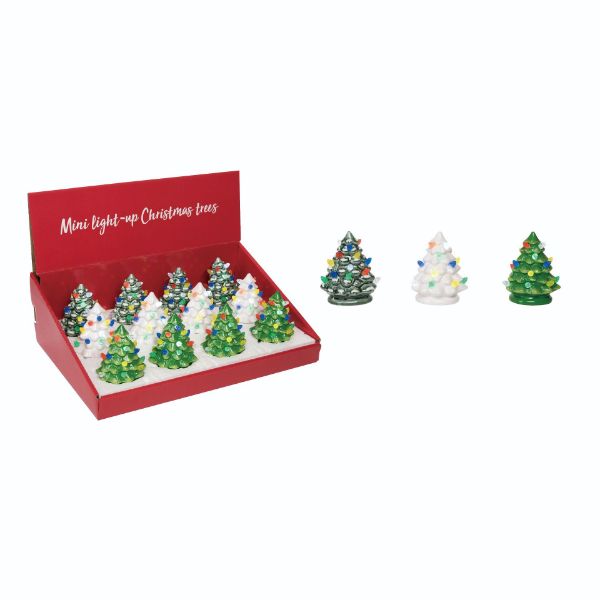 Mini Light Up Trees - 3 Colors