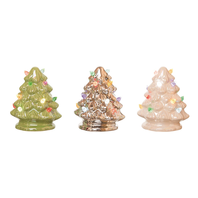 Light Up Tree Figurines