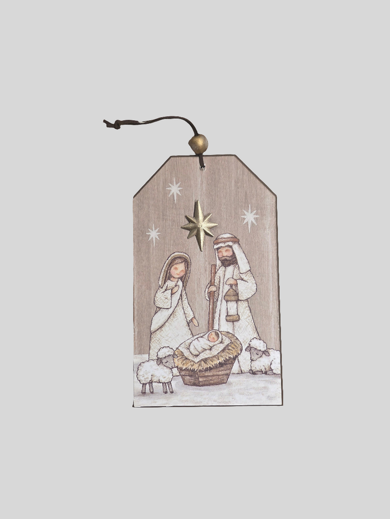 Religious Tag Ornament
