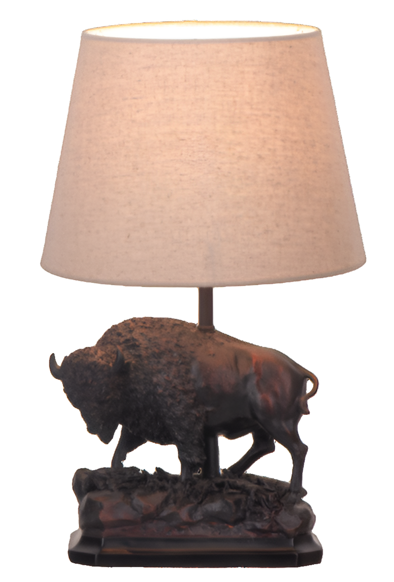 American Bison Table Lamp