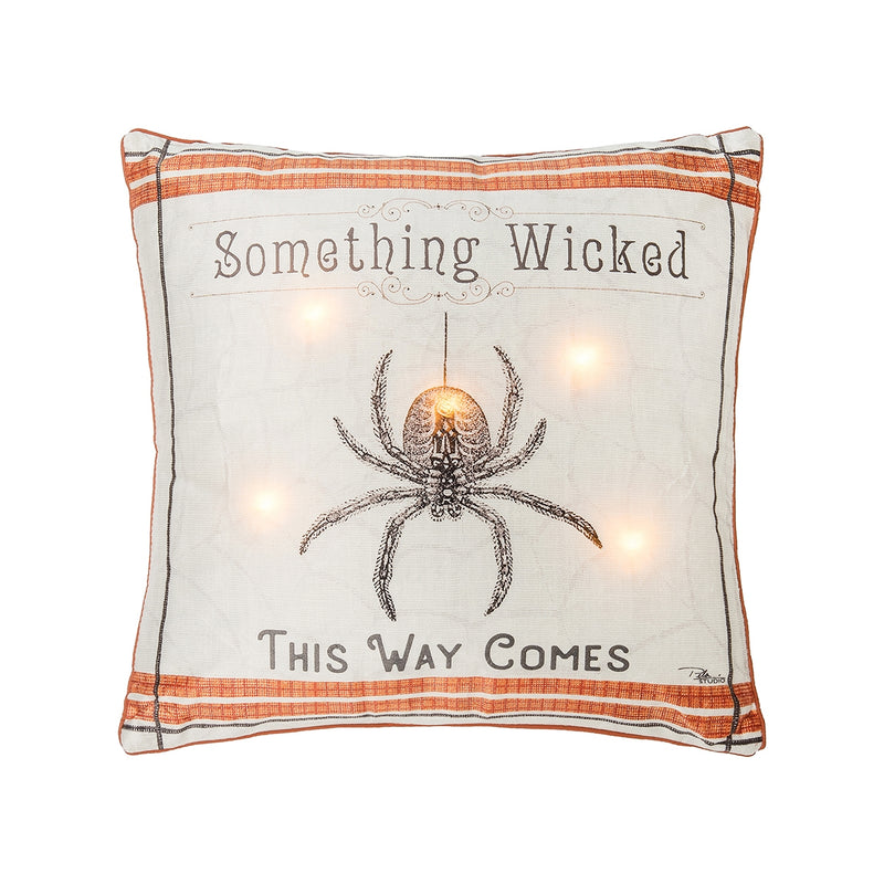 Wicked Spider LED Pillow