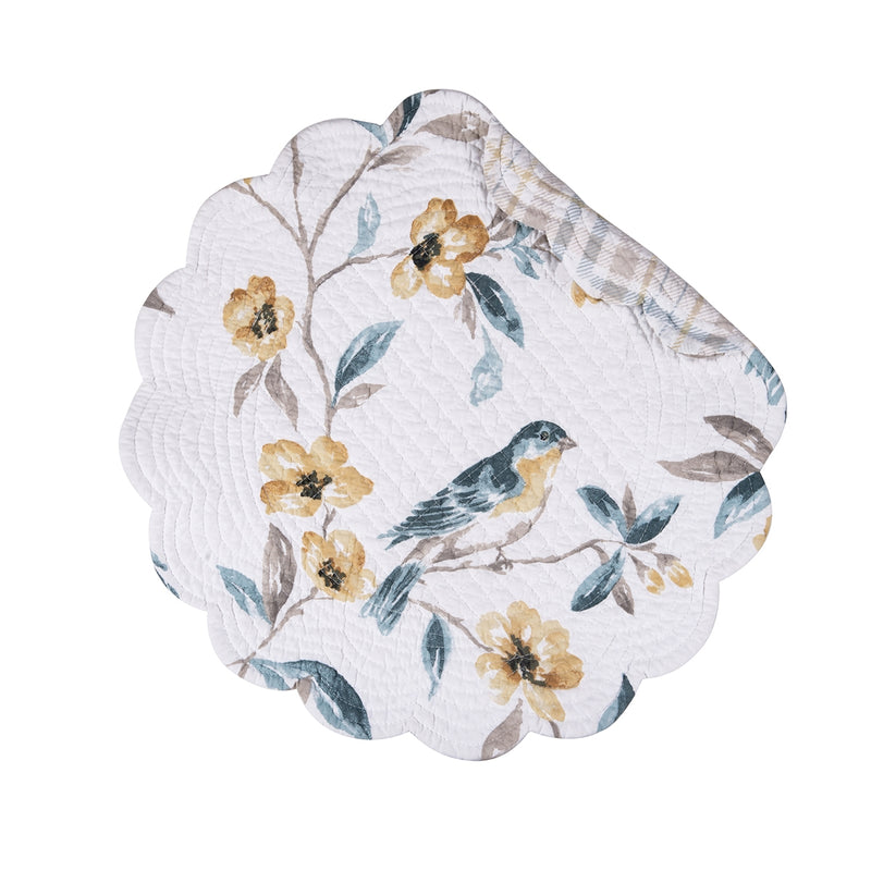 Calix Bluebird Round Placemat
