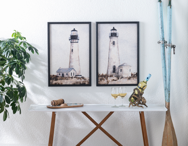 Watercolor Light House Wall Art
