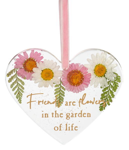 Friends are Flowers in the Garden of Life Ornament