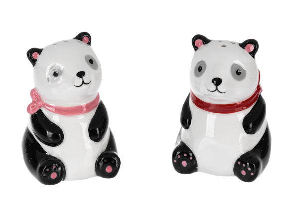 Panda Bear Salt and Pepper Shaker Set