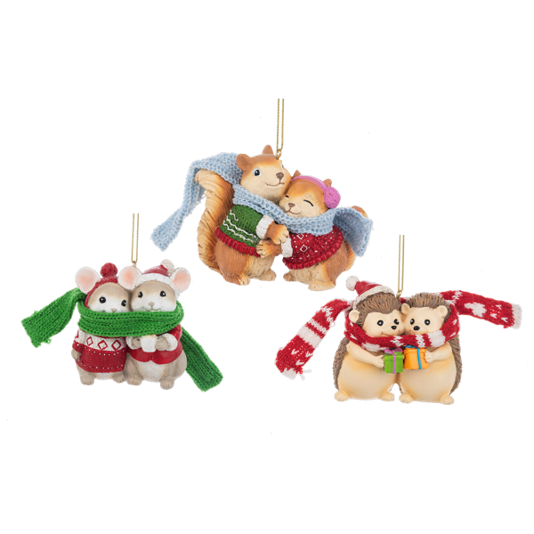 Cozy Cuddles Ornaments