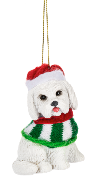 Santa Paws is Coming to Town Ornaments