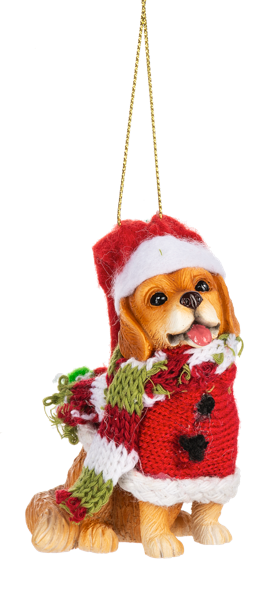 Santa Paws is Coming to Town Ornaments