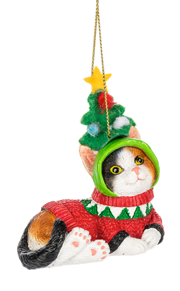 Fleas Navidad Cat Ornaments