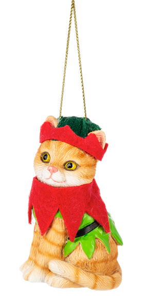 Fleas Navidad Cat Ornaments