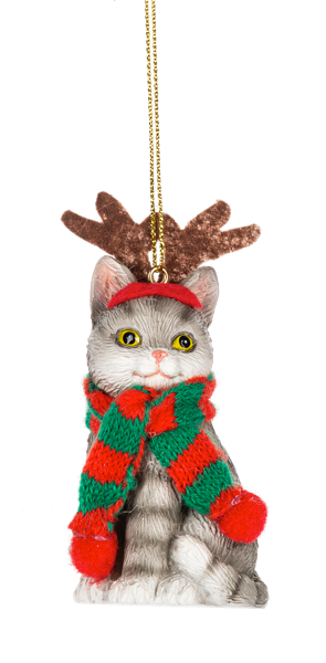 Fleas Navidad Cat Ornaments