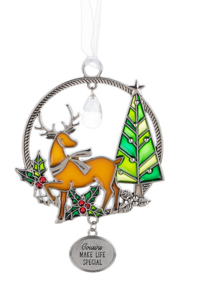 Cousins Make Life Special Ornament