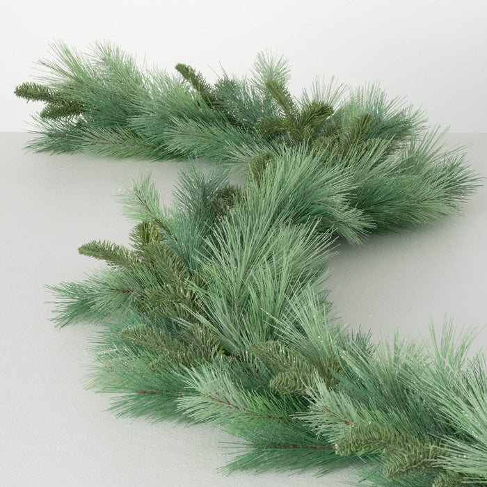 Frosted Pine Garland - 72"