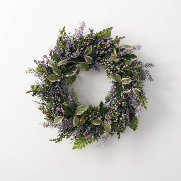 Lavender Wreath - 22"