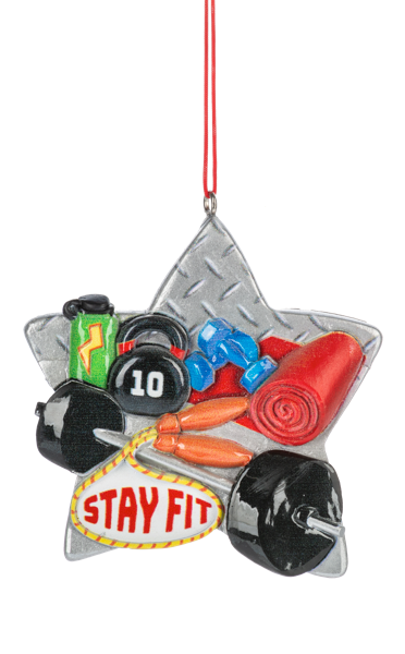 Gym Star Ornament