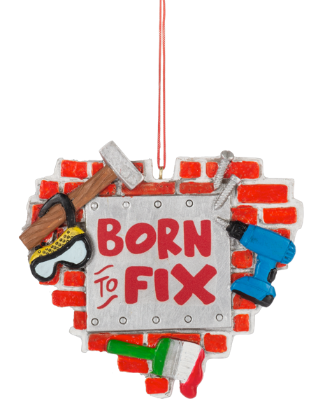 Carpenter Heart Ornament