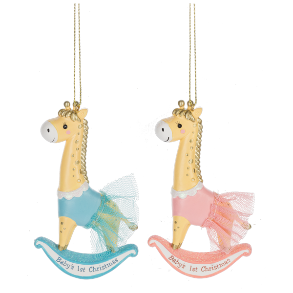 Baby's First Christmas Giraffe Ornaments