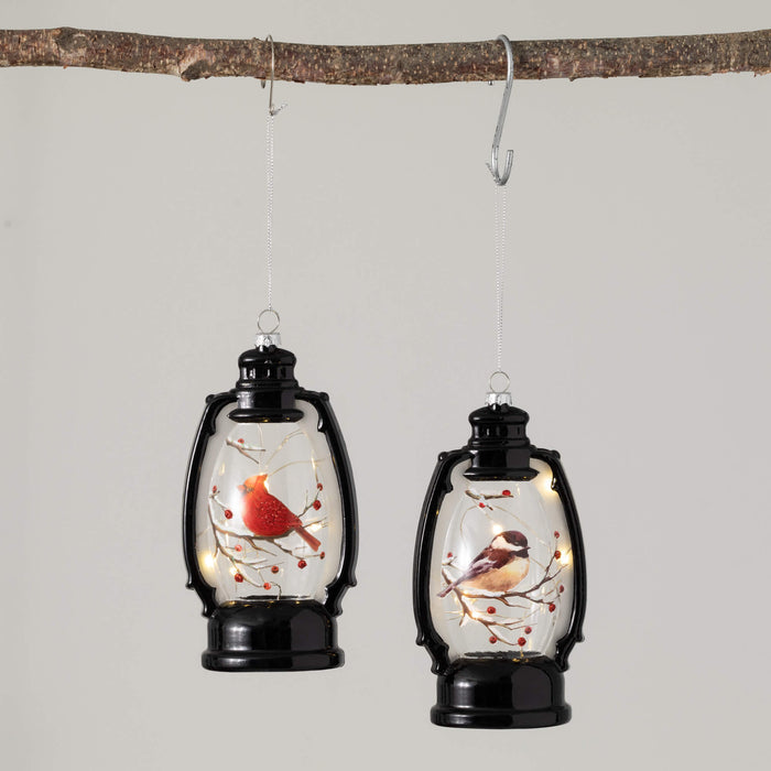 Bird Lantern Led Ornament