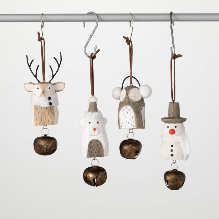 Plush Woodland Ornaments